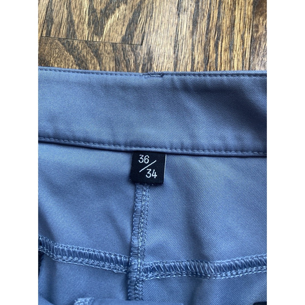 Public Rec Dealmaker Pants Mens 36x32 Light Blue 5-Pocket Performance Tech Chino - Picture 6 of 10